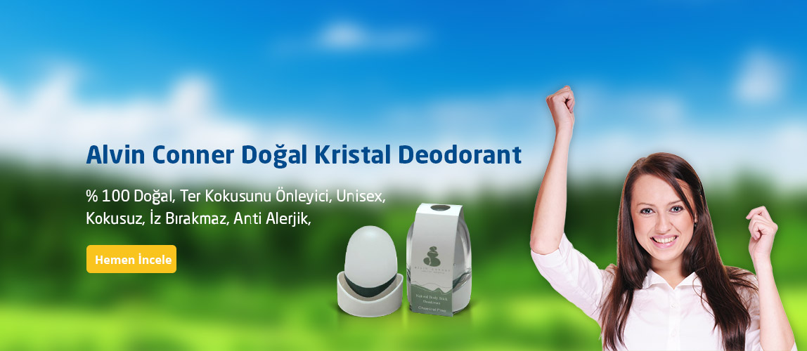 Alvin Conner Doğal Deodorant